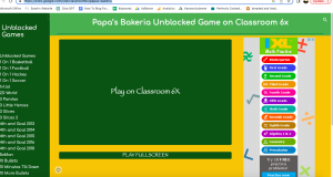 unblocked games classroom 6x