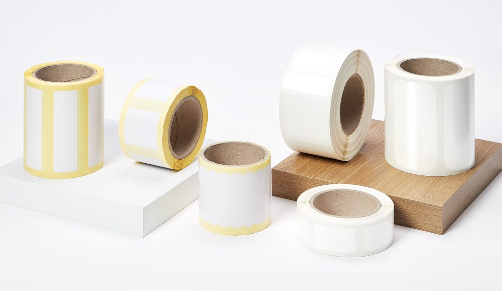 Blank Inkjet Roll Labels
